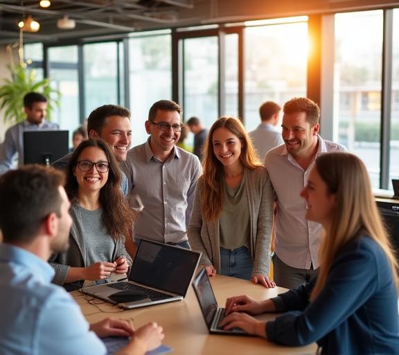 Das CanopyLaunch-Team in Zaragoza